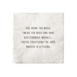 Quote Cocktail Napkins