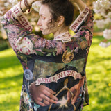 Make A Wish Pixie Duster Cropped Kimono w Wishbone Dandelion