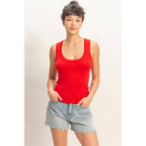 Scoop Neck Tank Top