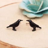 Literary Quotes Raven Post Earrings