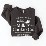 "THE NORTH POLE MILK AND COOKIE CO." Sweatshirt