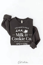 "THE NORTH POLE MILK AND COOKIE CO." Sweatshirt