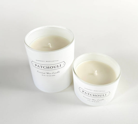 Patchouli Coconut Wax Candle | Clove, Cedarwood