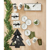 Ceramic Holiday Appetizer Plates