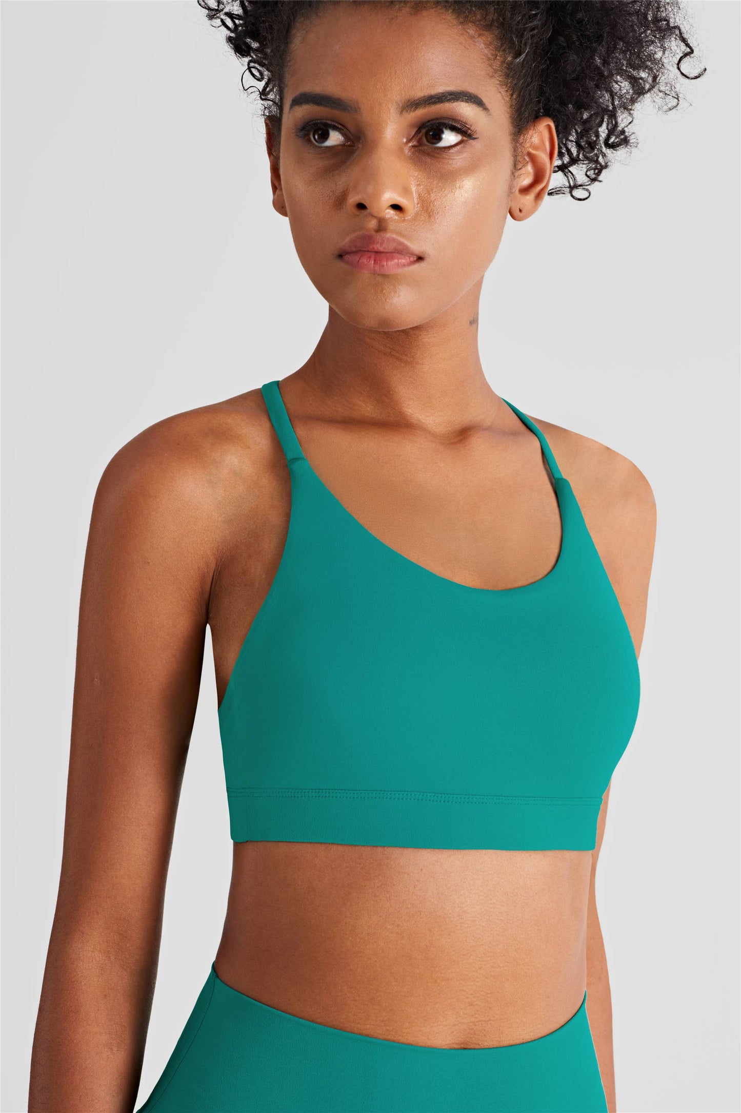 Luna Triangle-Back Sports Bra