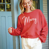 MERRY PUFF Mid Graphic Sweatshirt