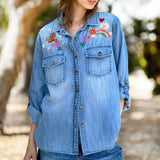 Happy Place Denim Shirt