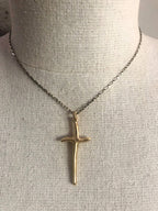 Soul Flow Cross Necklace