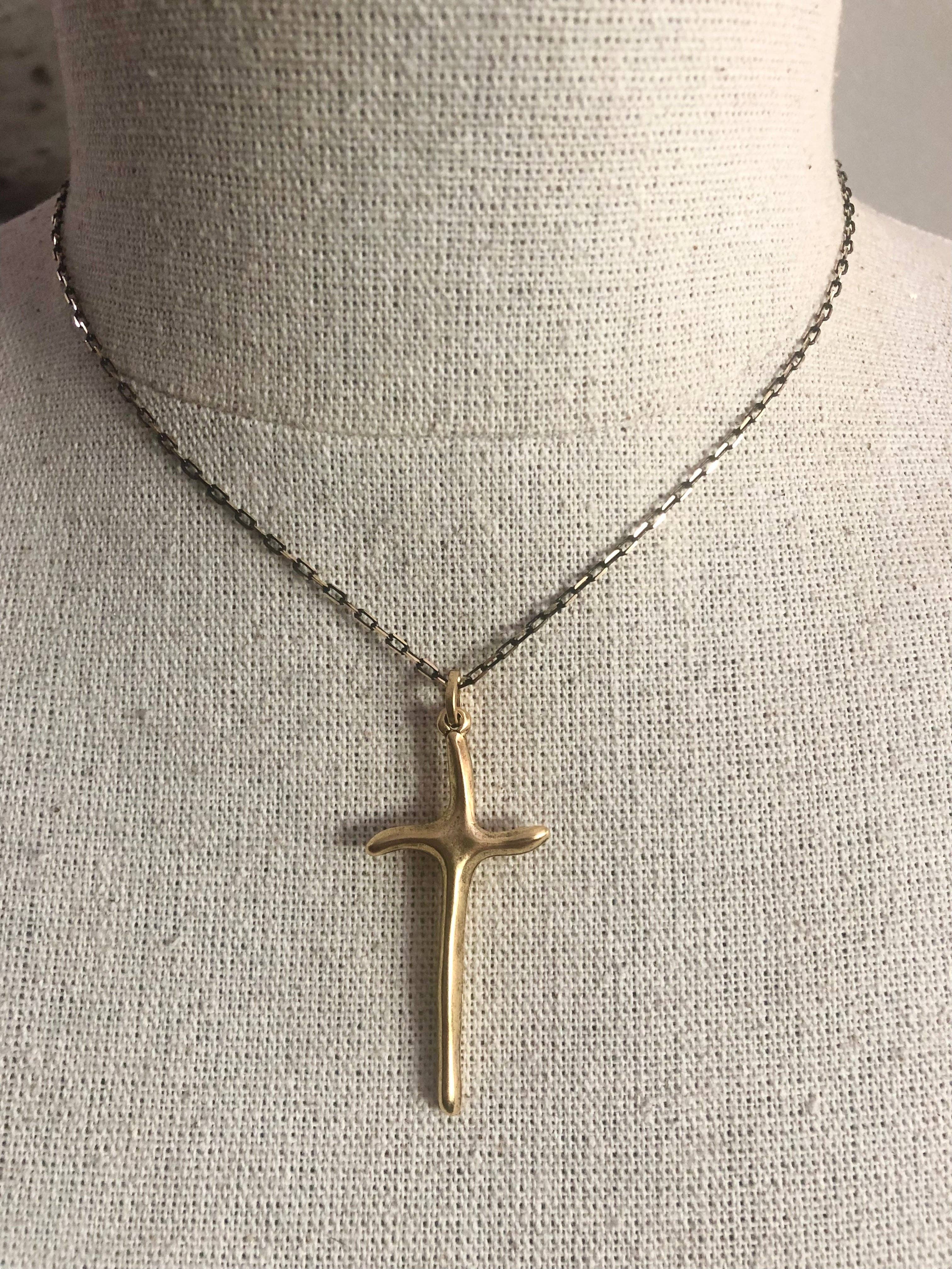 Soul Flow Cross Necklace