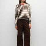 The Virginia Sweater | Henley Color Pop Cardigan