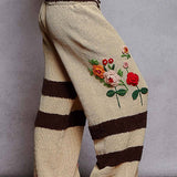 Striped & Floral Lounge Pants