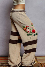 Striped & Floral Lounge Pants