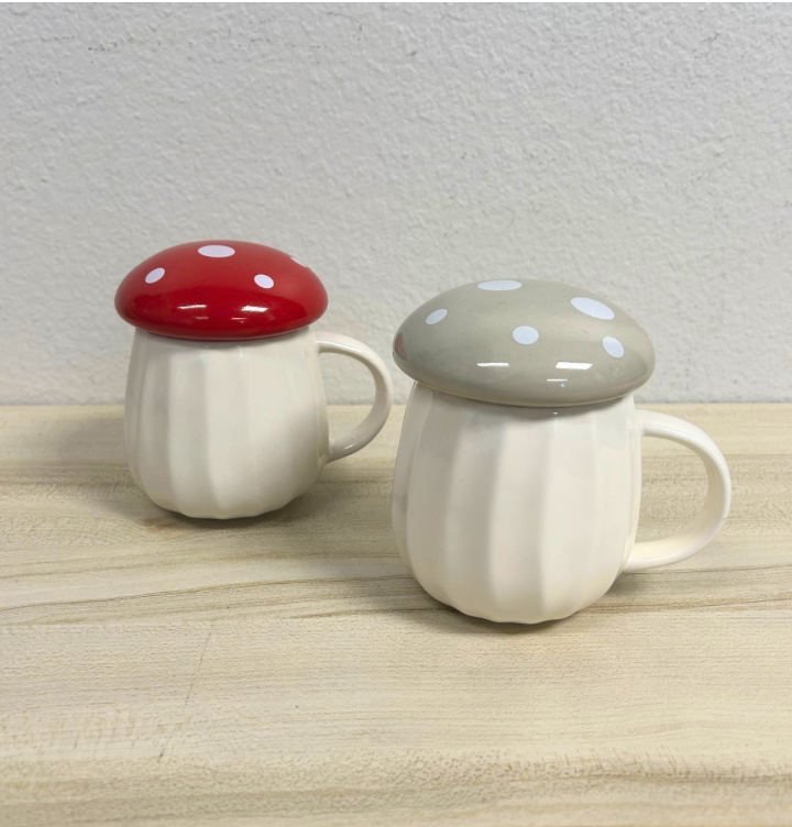 Wild Mushroom Ceramic Mug