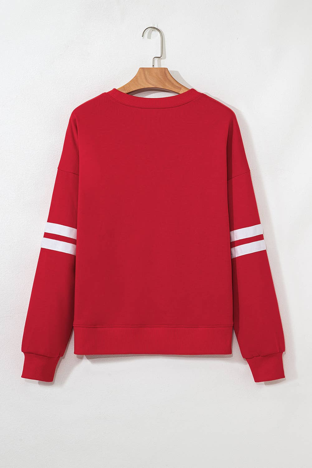 Varsity Striped Sweatshirt