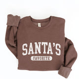 SANTA'S FAVORITE Graphic Sweatshirt