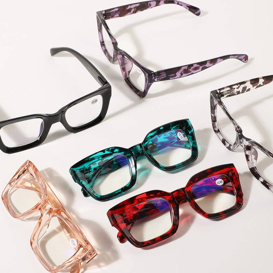 Blue Light Blocking Chunky Frame Reading Glasses