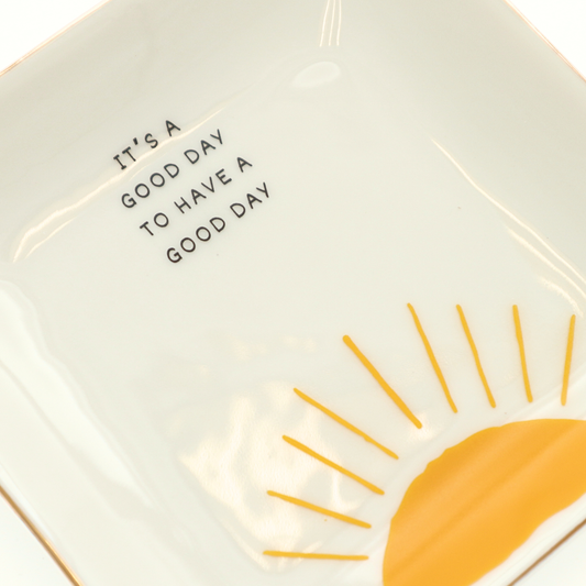 "It's A Good Day" Trinket Tray