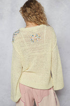 Thin Cable Knit Sweater