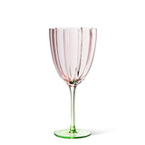 Flower Look Wine Glass-8.5"H(13oz)