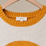 Fuzzy Smiley Face Sweater