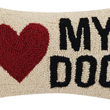 My Heart Dog Hook Pillow