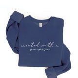CREATED WITH A PURPOSE Graphic Sweatshirt