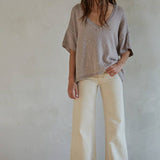 Loose V-Neck Sweater