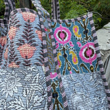 One-of-a-kind Indian Print Bags