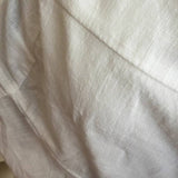 Cotton linen blend button down shirt