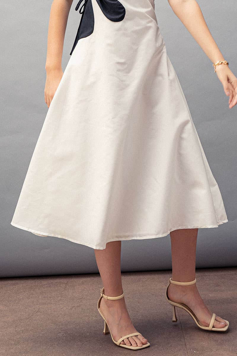 Medallion Bell Sleeve Dress