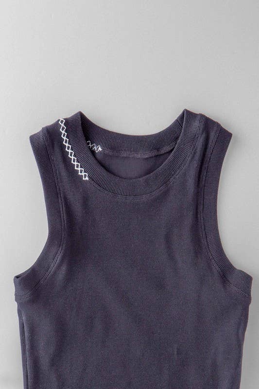 Ribbed Layering Tank Top