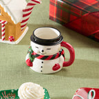 Santa's Retro Christmas Mug
