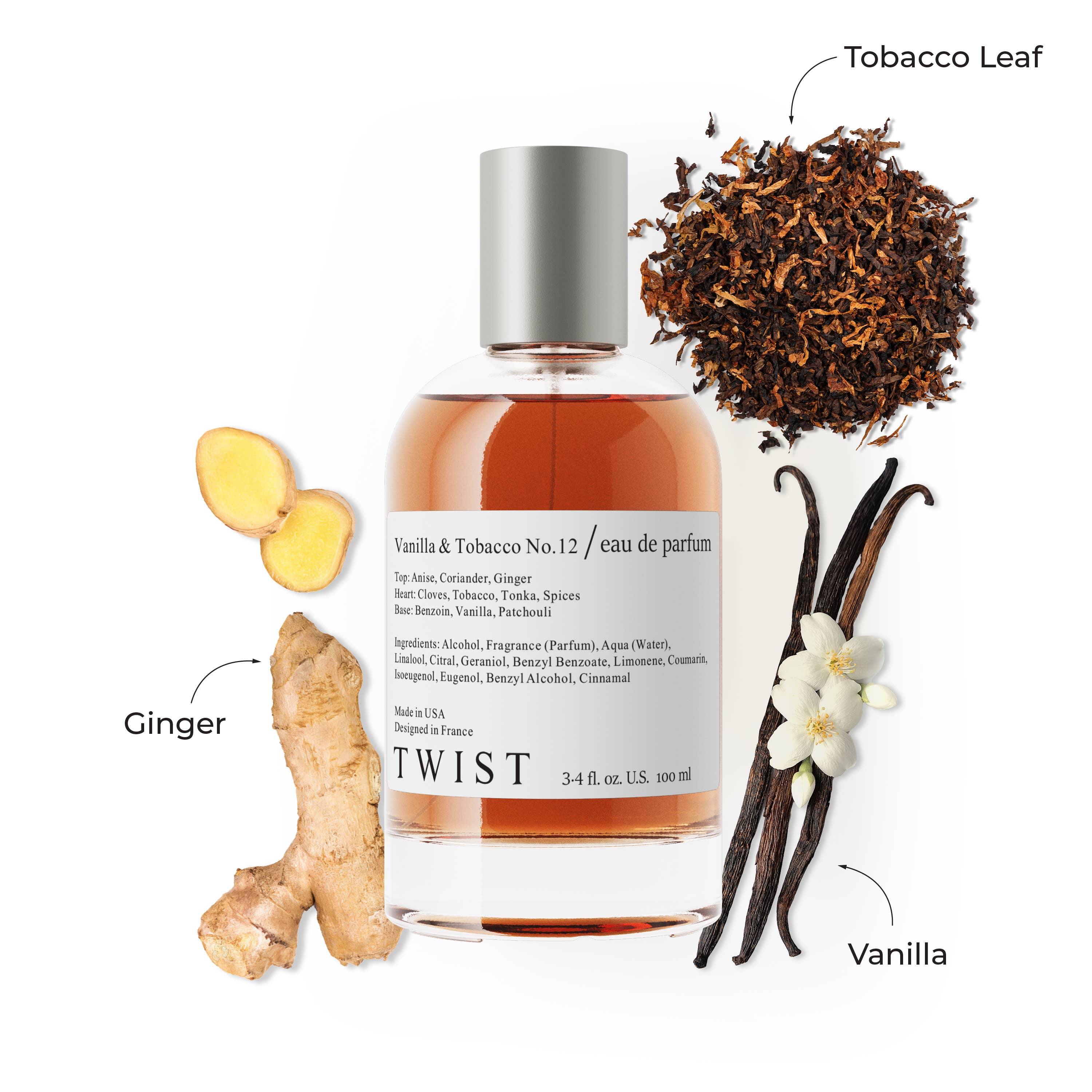 Vanilla & Tobacco No.12 Inspired by T. Tobacco Vanilla