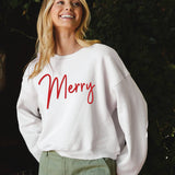 MERRY PUFF Mid Graphic Sweatshirt