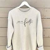 keep the faith crewneck