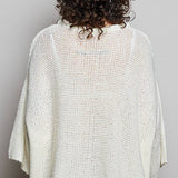 Solid Color Oversized Chunky Knit Pullover Soft Sweater Top