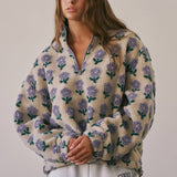 Sherpa Half Zip Pullover