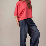 Vintage Washed Relaxed Crop Top