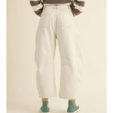 P3820 Barrel Cotton Pants