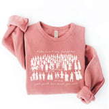 TAKE HEART MY DAUGHTER Graphic Sweatshirt