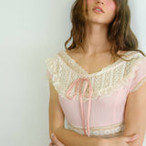 French Vintage-Inspired Lace Dress