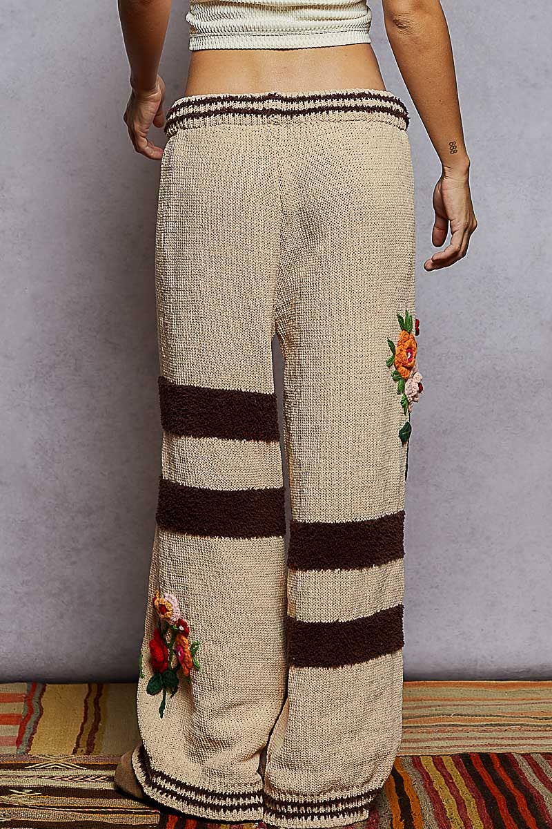 Striped & Floral Lounge Pants