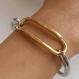 Lilith 18K Non-Tarnish Hoop Bracelet