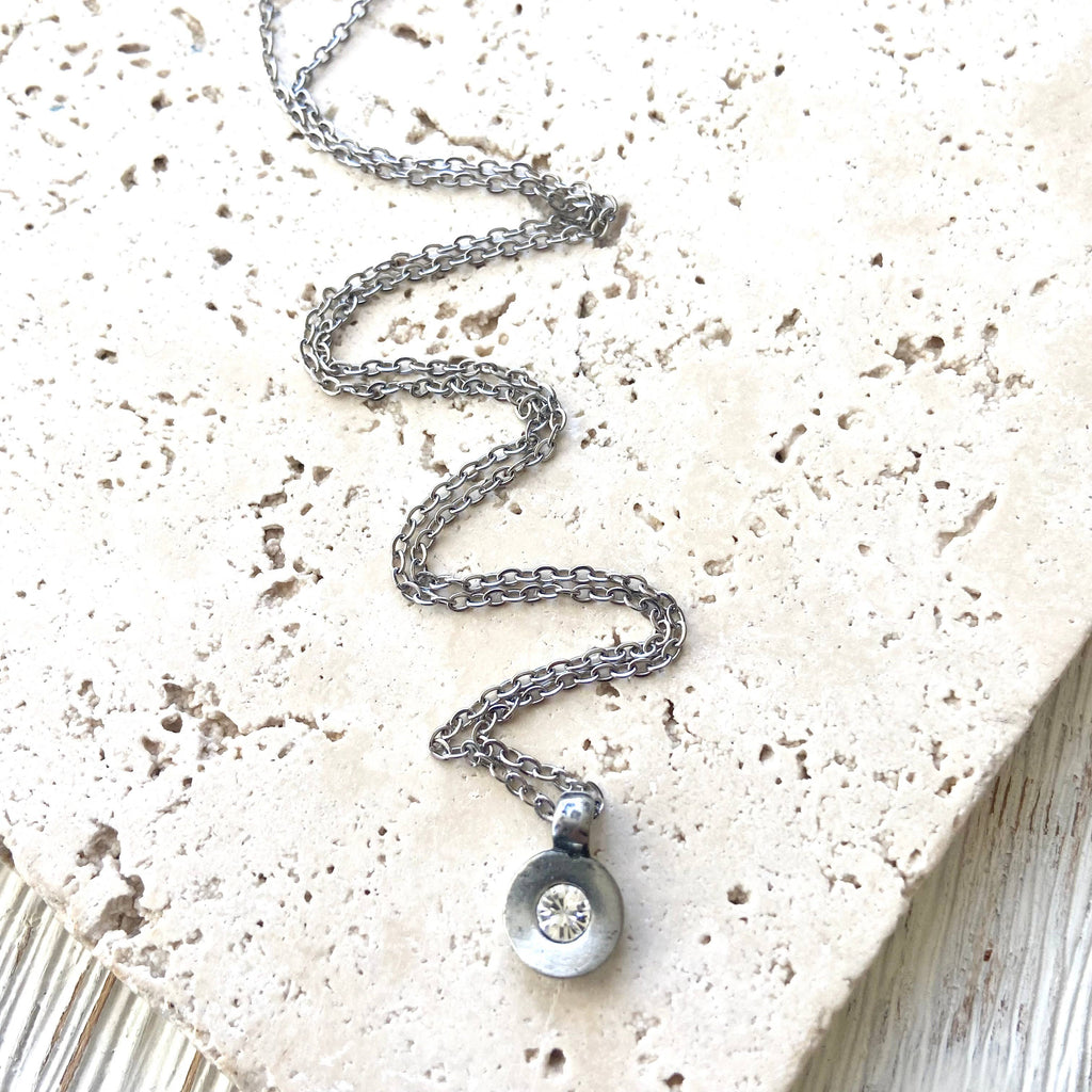 Hand Casted Swarovski Necklace