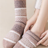 Cozy Fleece Thick Crew Socks