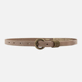 Alie | Skinny Leather Belt for Women - Belts for Dresses