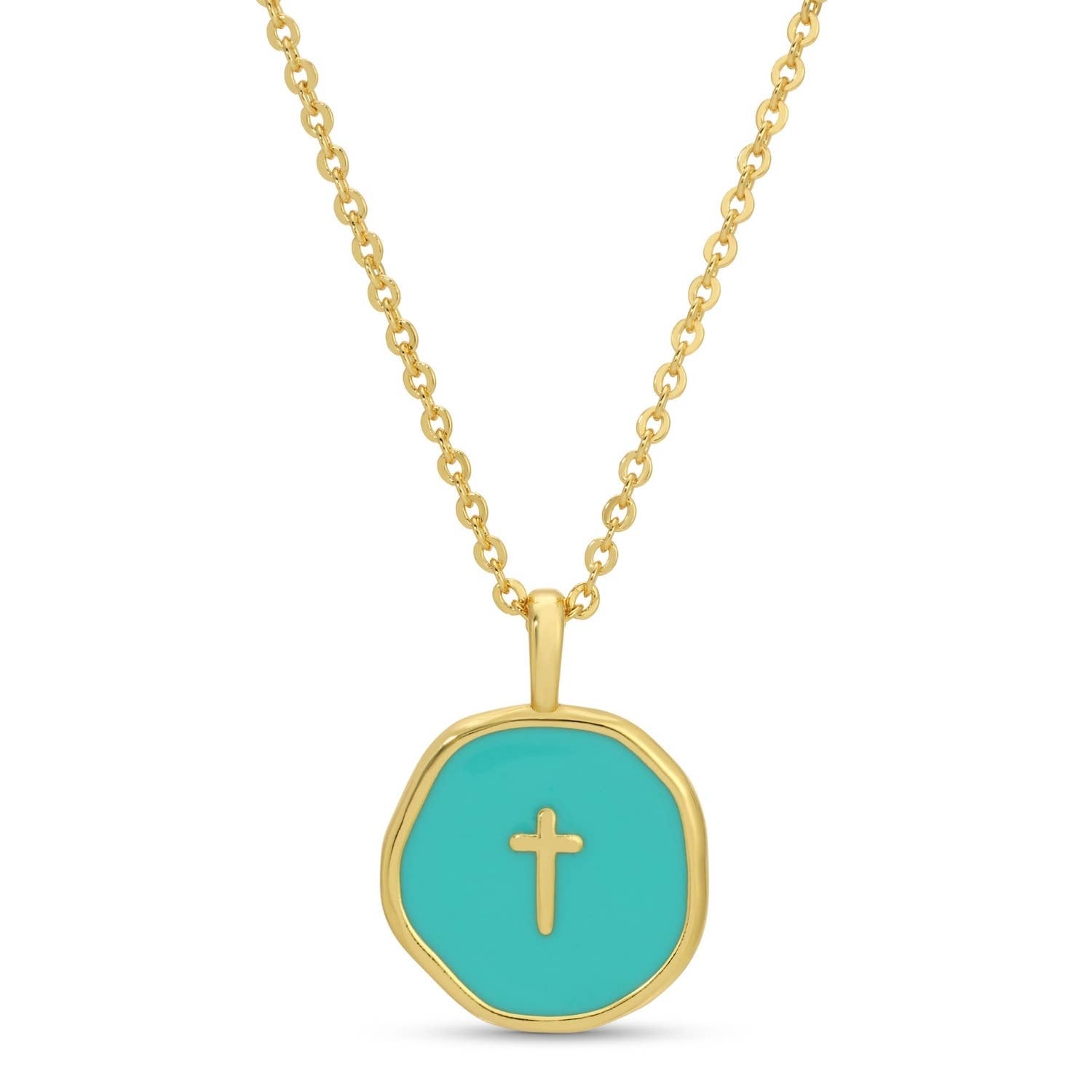 Cross Medallion Necklace