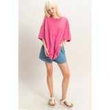 Oversized Mineral Wash T-Shirt