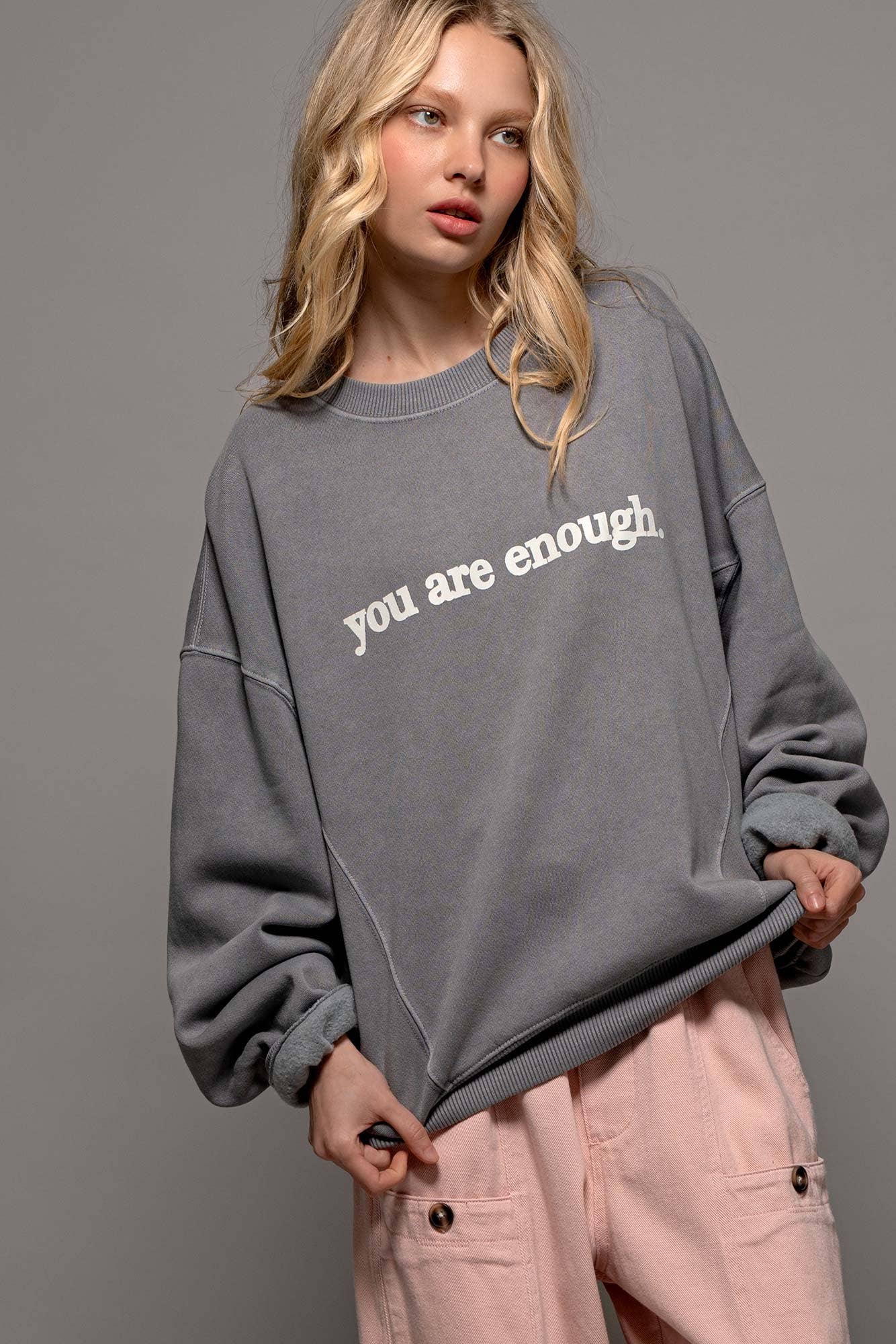 "You are Enough" Crewneck
