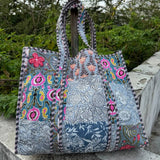 One-of-a-kind Indian Print Bags